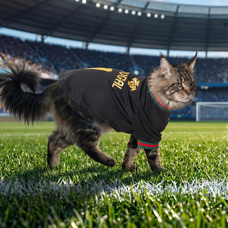 Portugal FPF Pet No.7 Special Edition Jersey - Black